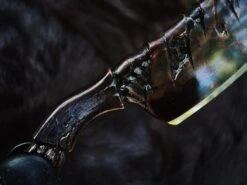 Dylan Farnham Custom Straight Razor - With Skeletal Sculpted Spine -Classic Shaving dylan farnham custom straight razor with skeletal sculpted spine 13