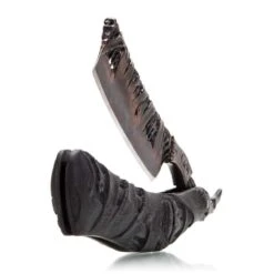 Dylan Farnham Custom Straight Razor - With Skeletal Sculpted Spine -Classic Shaving dylan farnham custom straight razor with skeletal sculpted spine 5