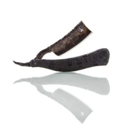 Dylan Farnham Custom Straight Razor - With Skeletal Sculpted Spine -Classic Shaving dylan farnham custom straight razor with skeletal sculpted spine 7