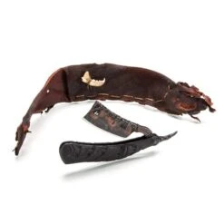 Dylan Farnham Custom Straight Razor - With Skeletal Sculpted Spine -Classic Shaving dylan farnham custom straight razor with skeletal sculpted spine 9