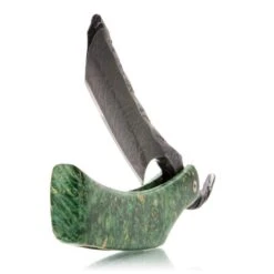 Dylan Farnham Straight Razor In Stabilized Box Elder Burl Scales -Classic Shaving dylan farnham straight razor in stabilized box elder burl scales 7