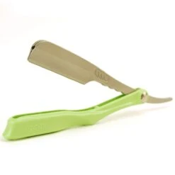 Feather Artist Club SS Razor - Folding -Classic Shaving feather artist club ss razor folding green 6