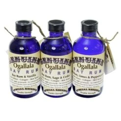 Genuine Ogallala Bay Rum Double Strength Aftershave 4 Oz