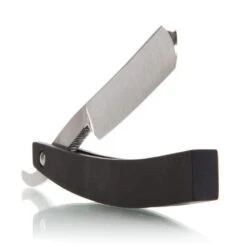 Hart Steel 5/8 Straight Razor, Satin Finish, Round Point -Classic Shaving hart steel 58 straight razor satin finish round point 5