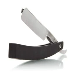 Hart Steel 5/8 Straight Razor, Satin Finish, Round Point -Classic Shaving hart steel 58 straight razor satin finish round point 6