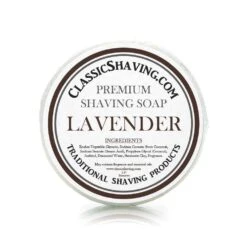 Lavender Scent - Classic Shaving Mug Soap - 2.5" Regular Size