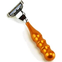 Merkur Mach III Ladies Razor In Sherry/Champagne -Classic Shaving merkur mach iii ladies razor in sherrychampagne 3