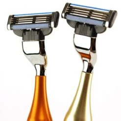 Merkur Mach III Ladies Razor In Sherry/Champagne -Classic Shaving merkur mach iii ladies razor in sherrychampagne 4