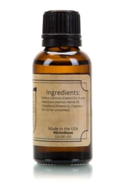 Smolder Pre-Shave Oil - By The Blades Grim -Classic Shaving smolder pre shave oil by the blades grim 4