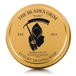 Smolder Soap And Satin Tip - The Purest Black Shave Brush Combo -Classic Shaving smolder soap and satin tip the purest black shave brush combo 3