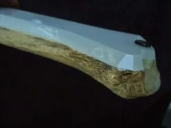 SOLD-Dylan Farnham #25 Buffalo Bone Scales, W/ Lucite Box -Classic Shaving sold dylan farnham 25 buffalo bone scales w lucite box 9