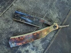 SOLD-Dylan Farnham #30 Steam Punk Straight Razor