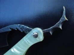 SOLD-Dylan Farnham #34, Custom Straight Razor -Classic Shaving sold dylan farnham 34 custom straight razor 16