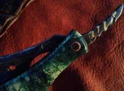 SOLD-Dylan Farnham #49, Custom Straight Razor , The "Lucky Cheshire" -Classic Shaving sold dylan farnham 49 custom straight razor the lucky cheshire 11