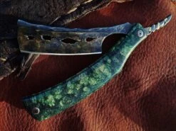 SOLD-Dylan Farnham #49, Custom Straight Razor , The "Lucky Cheshire" -Classic Shaving sold dylan farnham 49 custom straight razor the lucky cheshire 5