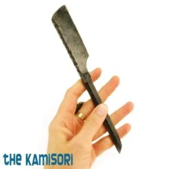 SOLD-Dylan Farnham #50, "The Dark Crystal" 6.5/8 Kamisori Straight Razor, With Custom Storage Box -Classic Shaving sold dylan farnham 50 the dark crystal 658 kamisori straight razor with custom storage box 16