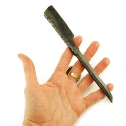 SOLD-Dylan Farnham #50, "The Dark Crystal" 6.5/8 Kamisori Straight Razor, With Custom Storage Box -Classic Shaving sold dylan farnham 50 the dark crystal 658 kamisori straight razor with custom storage box 18