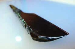 SOLD-Dylan Farnham #62 "The Dark Crystal" 7/8, Half-Hollow Kamisori Straight Razor, With Custom Storage Box -Classic Shaving sold dylan farnham 62 the dark crystal 78 half hollow kamisori straight razor with custom storage box 4