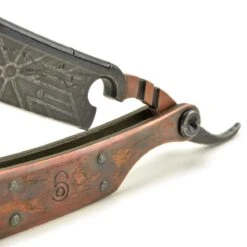 SOLD-Dylan Farnham Straight Razor #61 With Custom Sheath -Classic Shaving sold dylan farnham straight razor 61 with custom sheath 12