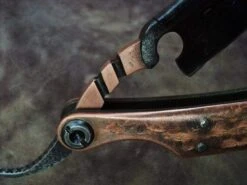 SOLD-Dylan Farnham Straight Razor #61 With Custom Sheath -Classic Shaving sold dylan farnham straight razor 61 with custom sheath 3