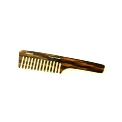Swissco Tortoise Wide-Tooth Handle Comb 8.25 Inch