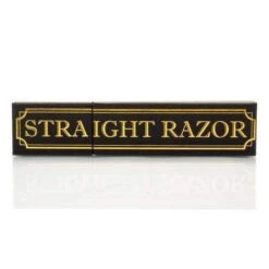 The Grim Dollar - 6/8" Round Point Classic Straight Razor -Classic Shaving the grim dollar 68 round point classic straight razor 8