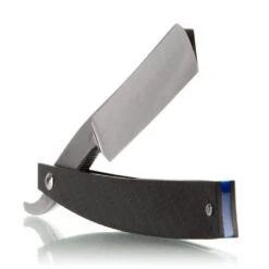 Thin Blue Line - 6/8 Straight Razor By Hart Steel -Classic Shaving thin blue line 68 straight razor by hart steel 2