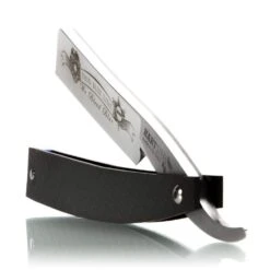 Thin Blue Line - 6/8 Straight Razor By Hart Steel -Classic Shaving thin blue line 68 straight razor by hart steel 5