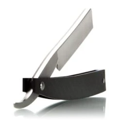 Thin Blue Line - 6/8 Straight Razor By Hart Steel -Classic Shaving thin blue line 68 straight razor by hart steel 6