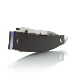 Thin Blue Line - 6/8 Straight Razor By Hart Steel -Classic Shaving thin blue line 68 straight razor by hart steel 7